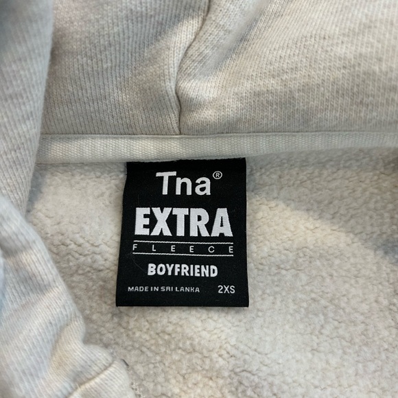 TNA 2XSmall , boyfriend zip up hoodie - Picture 3 of 3